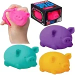 NeeDoh Dig- It Pig ?C Squishy Balls ?C 3 Pack