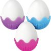 Schylling NeeDoh Magic Color Egg Groovy Glob Trio: Easter Fun - Assorted Colors Gift Set - 3 Pack
