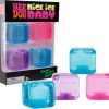 Schylling NeeDoh Nice Ice Baby 4 Pack - Sensory Squeeze Toy - 1.5 Cube - Colors May Vary