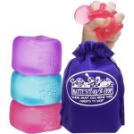 Nice Cube Translucent NeeDoh ?C 3 Pack (Purple/Pink/Blue)